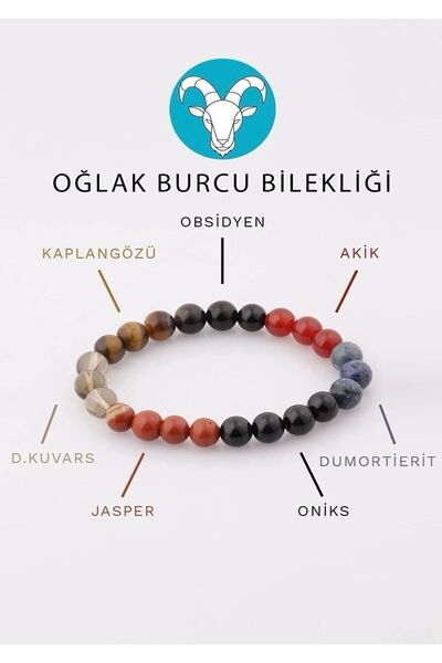 Zodyak Doğal Taş سوار من الحجر الطبيعي من أحجار برج الجدي