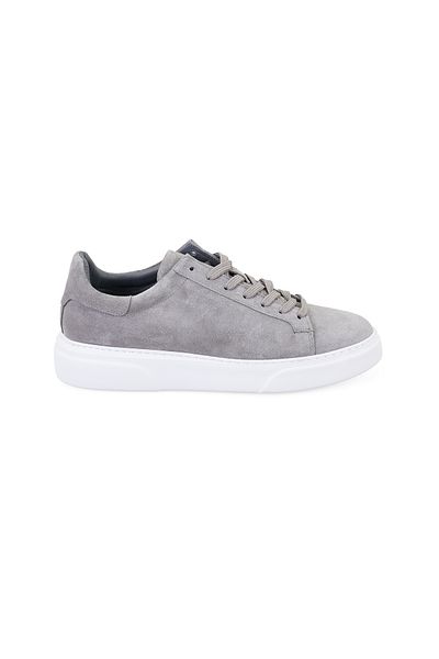 Desa Kaden Gray Men's Suede Leather Casual Shoes