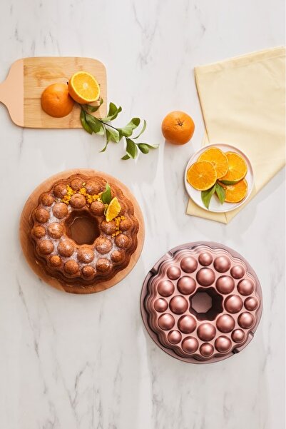 Karaca Celeste Gradient Cast Cake Mold Rosegold