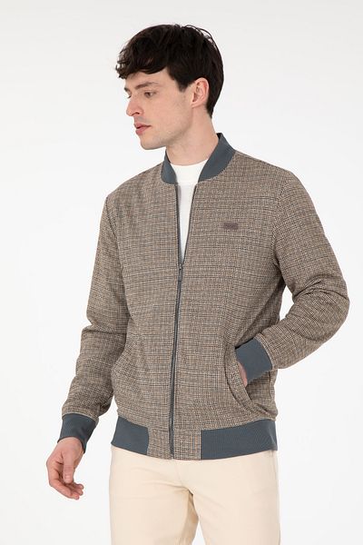 U.S. Polo Assn. Men's Anthracite Knitted Cardigan 50290589 -Vr006