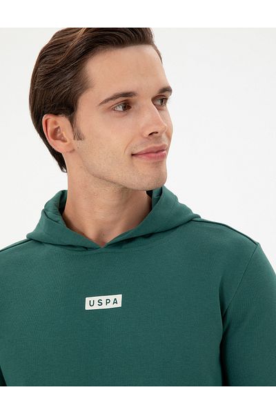 U.S. Polo Assn. Men's Dark Green Sweatshirt 50293359 -Vr079