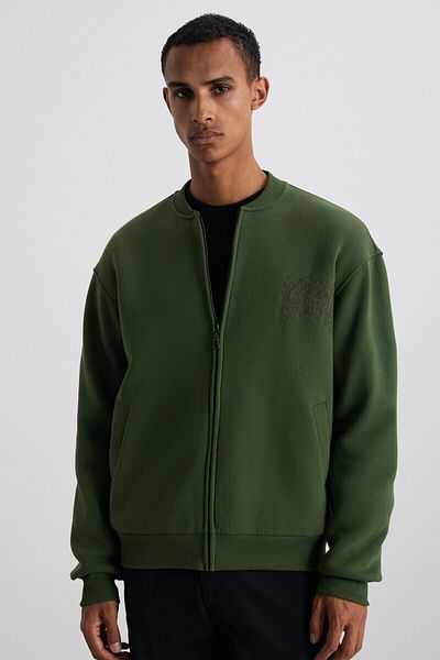 GRIMELANGE Burenia Men's Cotton-Polyester Khaki Jacket