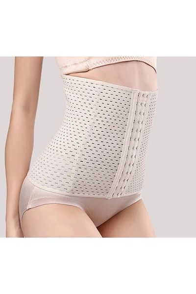 FİT WOMEN Corset de maternitate postpartum de culoarea pielii pentru femei