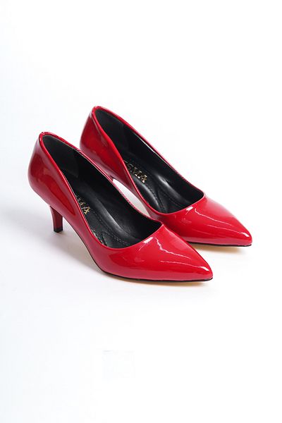 Ayakkabı Podyumum 5 cm Thin Heel Pointed Toe Closed Stiletto