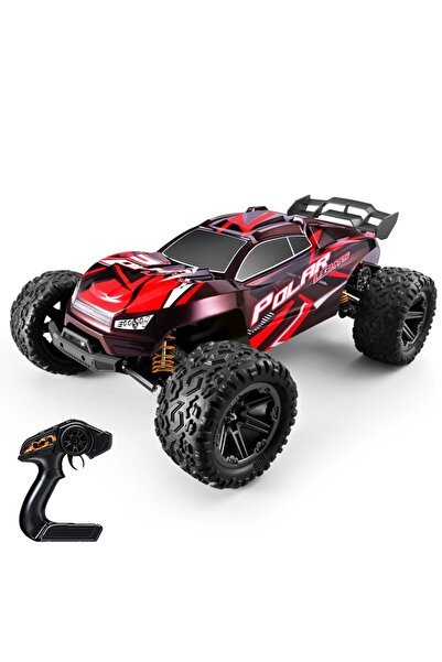 TRUST STORE ELEKTRİKLİ RC 1:8 ÖLÇEK SERVO MOTOR SÜSPANSİYONLU ARAZİ ARACI SPOR ARAÇ 85 KM HIZ RC ARAÇ KIRMIZI