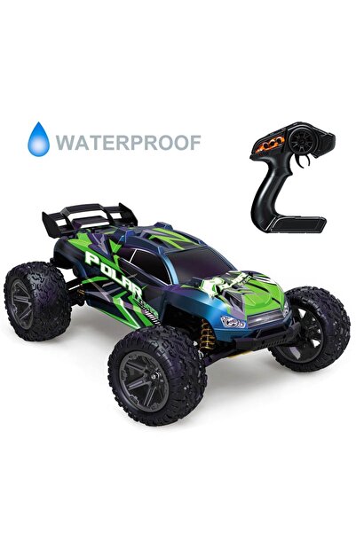 TRUST STORE ELEKTRİKLİ RC 1:8 ÖLÇEK SERVO MOTOR SÜSPANSİYONLU ARAZİ ARACI SPOR ARAÇ 85 KM HIZ RC ARAÇ Yeşil