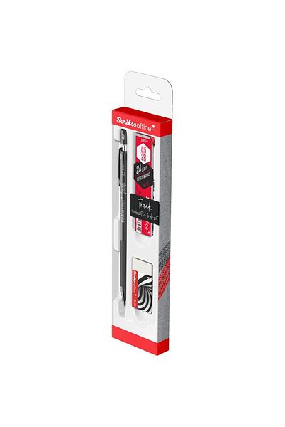 Scrikss Track Black 0.5 mm Mechanical Pencil Triple Set