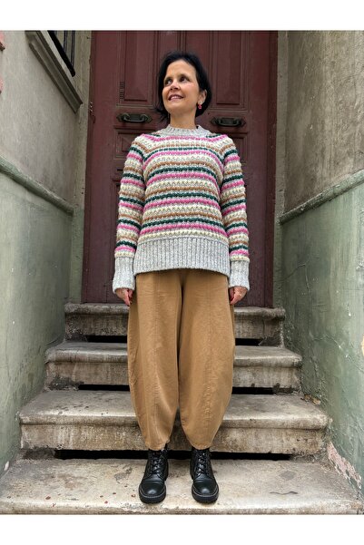 Bohoyasam Unisex Bohem Rahat Pantolon - Lastik Bel, Yoga ve Günlük Kullanım, Salaş Şalvar Tasarım