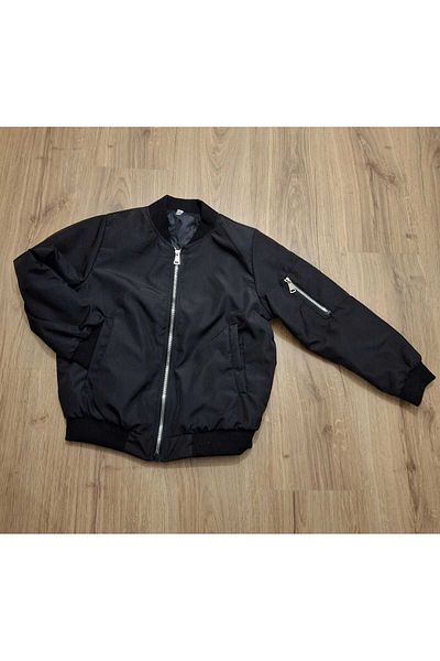 minnak ayak Bomber College Jacket Unisex Girl's Boy's Coat Rainproof Winter
