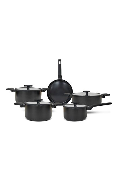 AROW Lusso 9 Parça Seramik Tencere Seti