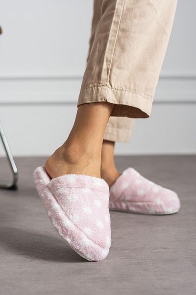 Moda Frato Modafrato PUAN OFF - Γυναικείες χειμερινές παντόφλες εσωτερικού χώρου, αθόρυβη σόλα