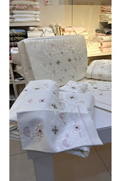 incisecrethome Best Model Pike Ve Nevresim Set 7 Parça