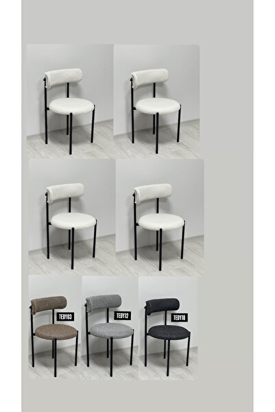 ROYALİSA TABLE CHAİR ROYAL ELİSA 4 ADET SANDALYE MUTFAK SALON