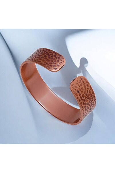 Sırlı Sepet Prime Doğal Enerji Bakır (YAZISIZ) Bilezik 17.2 Cm - Manyetik Güç (KRİSTAL KUVARS ENERJİ YENİLEME) #