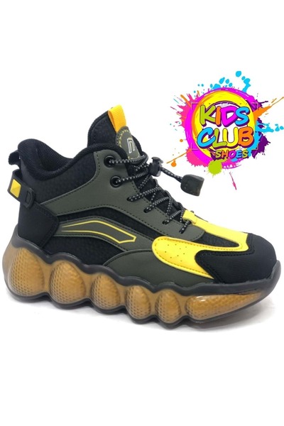 KOCAMANLAR Cool Edi Air Bosst Ortopedik Taban Unisex Çocuk Bot HAKİ