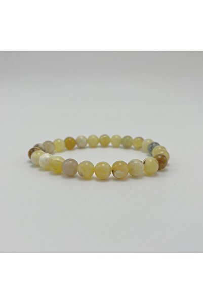 LADIN DOGALTAŞ Glow-In-The-Dark Colorful Array Natural Stone Bracelet / Unise...