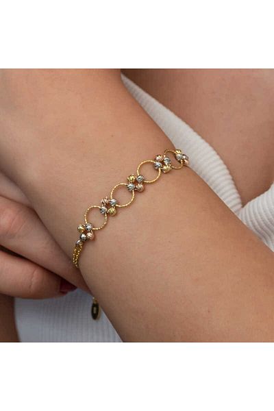Skygo Silver Color Ring Dorika Women's Bracelet