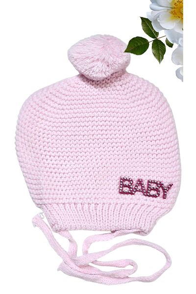 SeaBubbles Baby Stoned Baby Girl Knitwear Beret