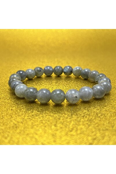 LADIN DOGALTAŞ 8 mm Bronzite Stone Men's Women's Natural Stone Bracelet a Qua...