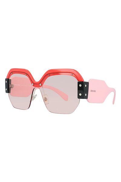 Miu Miu Red Sunglasses 09SS