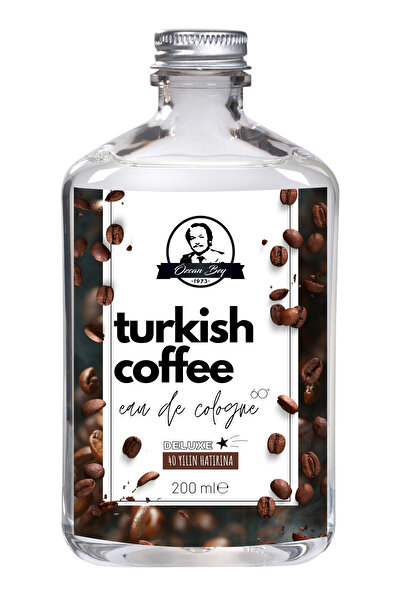 Özcan Bey Deluxe Seri Turkish Coffee Kolonyası Parfümlü Türk Kahvesi Kokulu K...