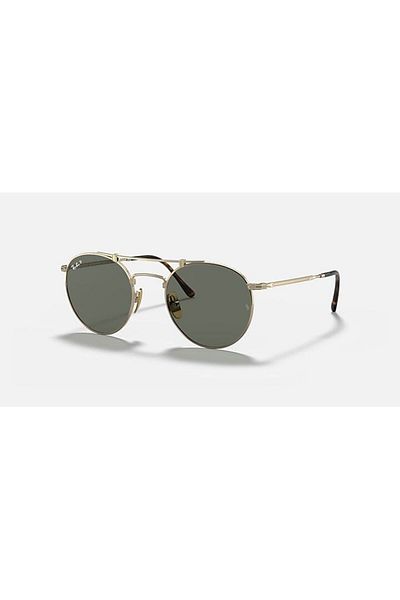Ray-Ban Ray Ban Unisex Round Sunglasses- Rb 8147m - Lense Size:50mm - Demi Gloss White Gold