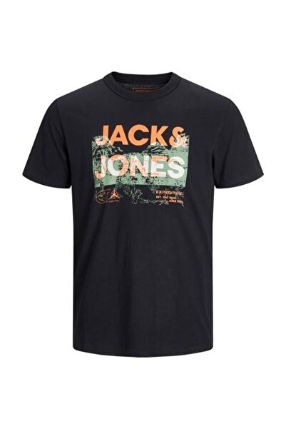 Jack & Jones Baskılı Sıfır Yaka T-shırt