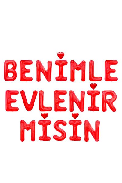 ikm balon DO YOU MARRY ME RED SET BALLON