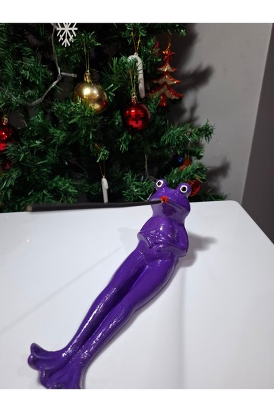 TÜRKÜ HEDİYELİK Polyester Kurbağa Çubuk Tütsülük - Frog Incense Burner - Ev d...