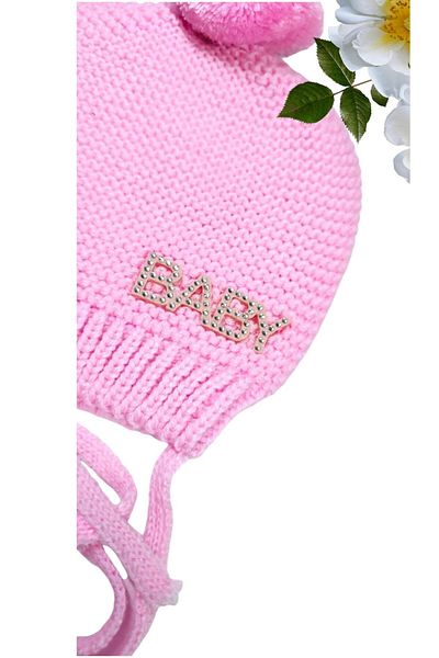 SeaBubbles Baby Stoned Baby Girl Knitwear Beret