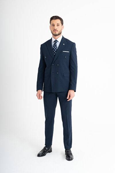 Suitmen Slim Fit Takım Elbise - Lacivert