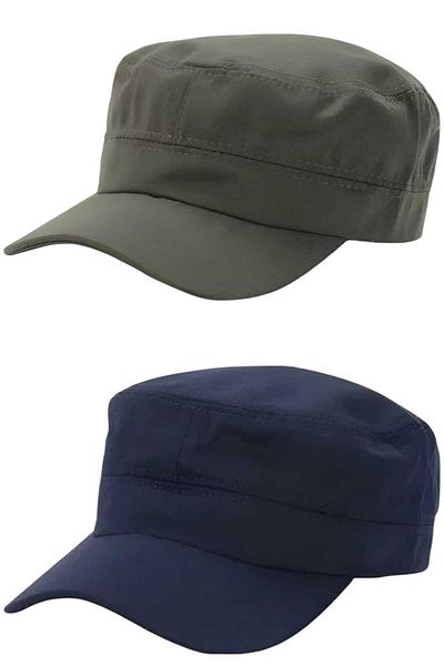 Uniquetrenders Unisex Βαμβακερό Καπέλο Castro 2 Τεμάχια