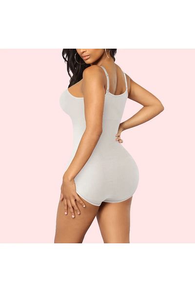 SWEAT FAST Corset alb Mamey - Efect în 3 zone, CÂRLIG DE INAL, ZIBIN cu cleme