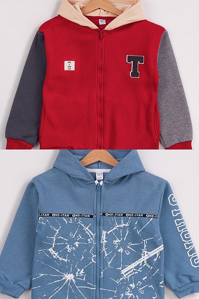 Harika KIDS Boy's 2-Pack Basic Cardigan