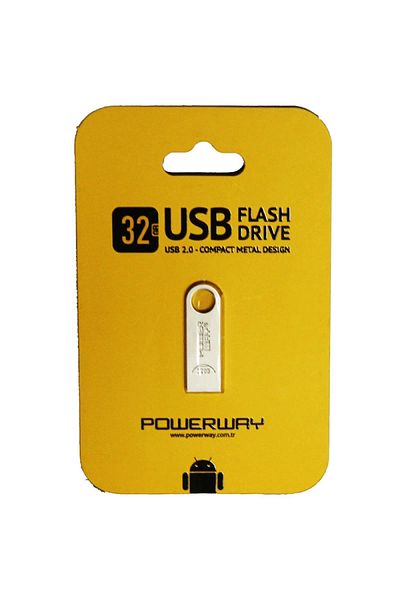 Go İthalat 32 Gb Metal USB 2.0 Flash Memory (4744)