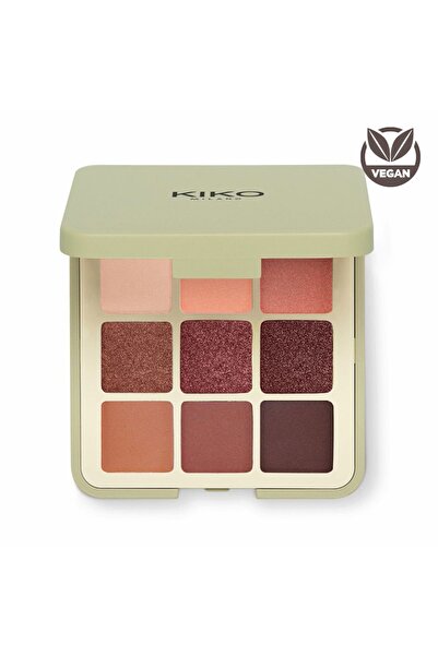 Kiko Hafif Dokusu İle Kolay Uygulanan Kalıcı Işıltılı Göz Farı Paleti- 102 Fe...