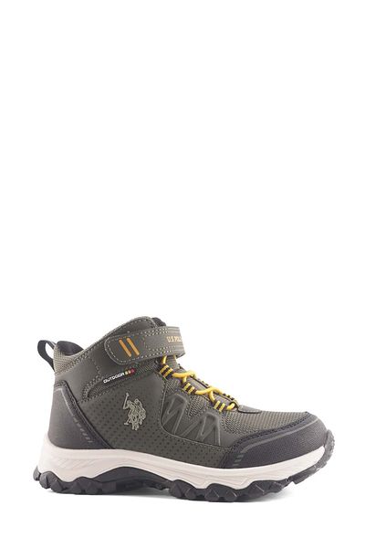U.S. Polo Assn. Boy's Boots & Bootie Khaki 101884965 4w Bold Jr 4pr