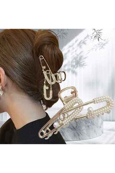 Bacoss ÎNCHIDERE METALĂ CU DESIGN DE AC CU PERLE (BC-1134)