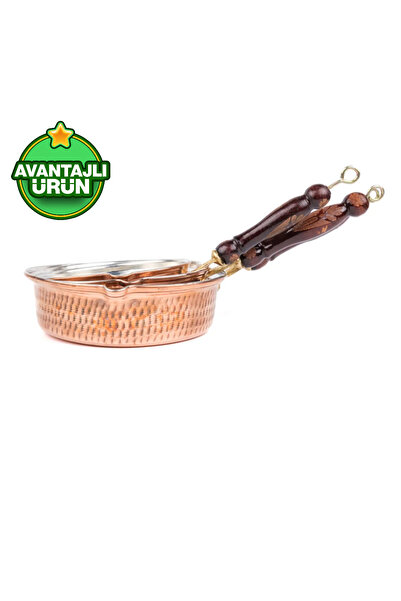 Zinnun صلصة نحاس 2 قطعة مقاس 14/16 سم