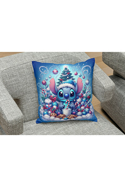 owl bag Novogodišnji božićni tematski Stitch plavi Sa deznom Jastuk KUĆIŠTE