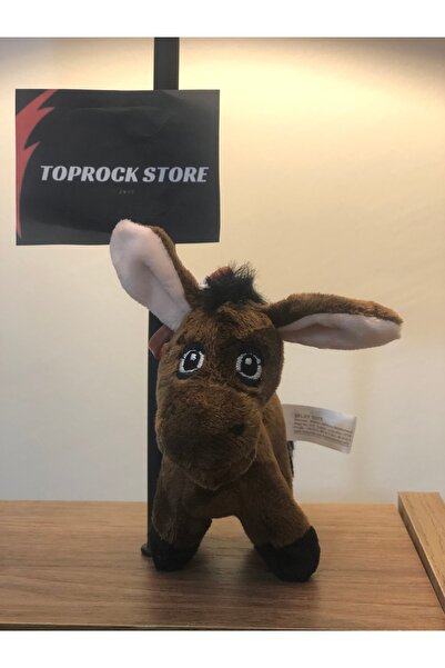 TOPROCKSTORE Sevimli Eşek Peluş Oyuncak Hediyelik Oyuncak Anahtarlık Uyku Ark...