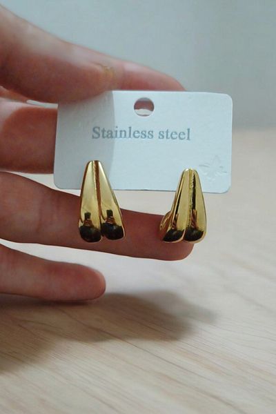 ESMERAY STEEL Superior Vip Steel Clip Earrings
