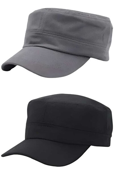 Uniquetrenders Унісекс бавовняна шапка Castro, 2 штуки