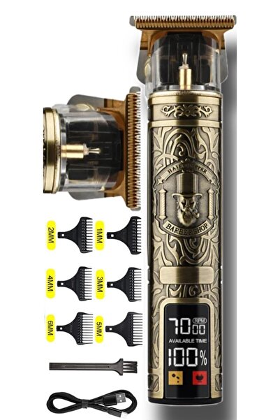 Ipone Bigboss Saç-sakal Tıraşı Için Özel Tasarlanmış Tüy Kısaltma Kişisel Bakım Tıraş Makinesi 0113