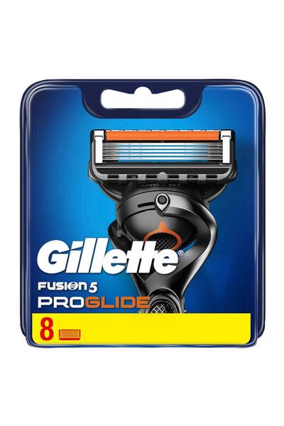 Gillette Fusion 5 Proglide 8'li Yedek Tıraş Bıçağı (Almanya Üretim)