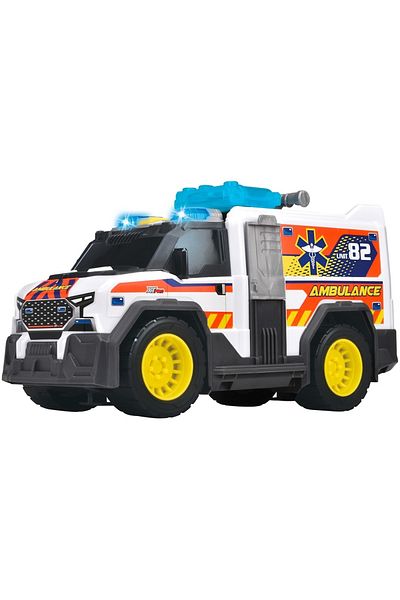 Dickie Toys Masina de ambulanta Dickie Toys Medical Responder 30 cm cu lumini si sunete