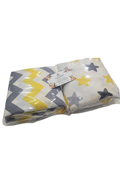 BabyMeva Bebek Çocuk Lastikli Çarşaf 70x120 Cm (2 Adet)