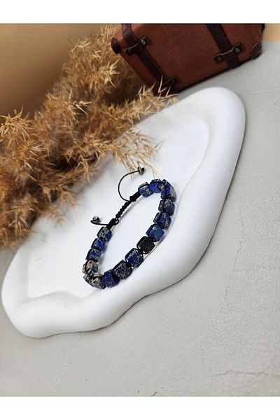 AURA Varasit Macrame Bracelet with Natural Stone