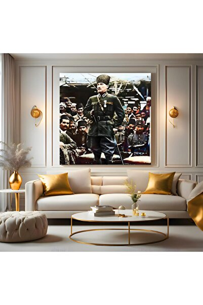 EMYA HOME Πίνακας σε καμβά Ατατούρκ