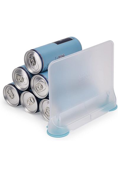 ARVALE Cabinet Separator with 1 Moving Suction Cups Refrigerator Organizer Book Organizing Organizer